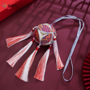 绣球广西壮族靖西旧州特产纯手工民族工艺刺绣婚庆送礼老外吉祥物