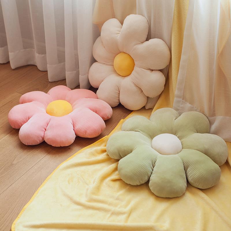 花朵抱枕被子两用夏季汽车靠枕办公室毯子车载午睡枕头二合一车用