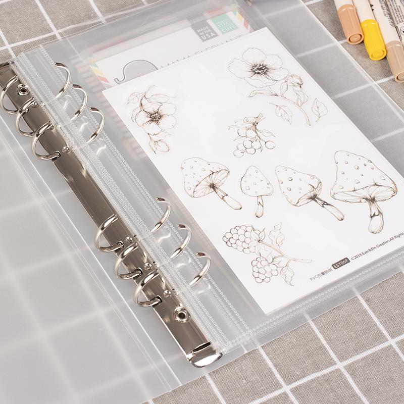 J系列套册｜京京A5六孔活页夹韩国贴纸卡片收纳册叶罗丽卡册