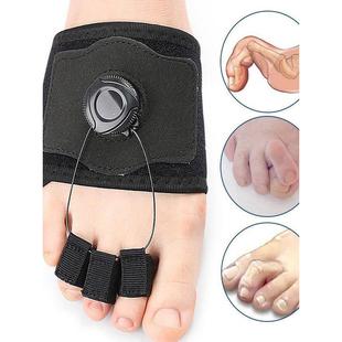 旋钮脚趾牵引器锤状脚趾伸直套爪头矫正卷曲重叠调整护套足弓支具