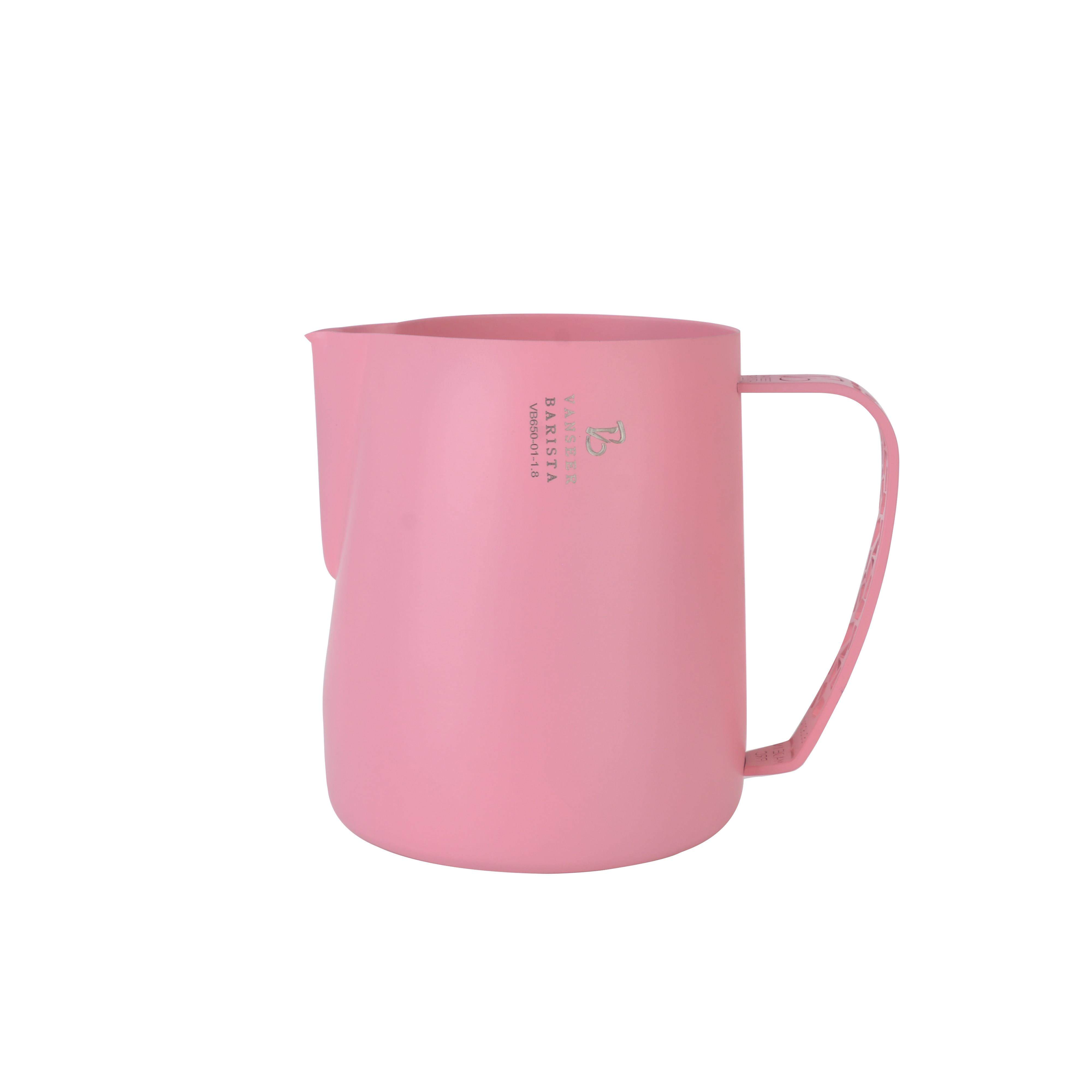 Vanseerbarista粉色拉花艺术罐组合图纸不锈钢304拉花艺术罐比赛,餐饮具,拉花缸/拉花杯/打奶缸,淘宝优惠券,粉丝福利购,淘宝优惠卷