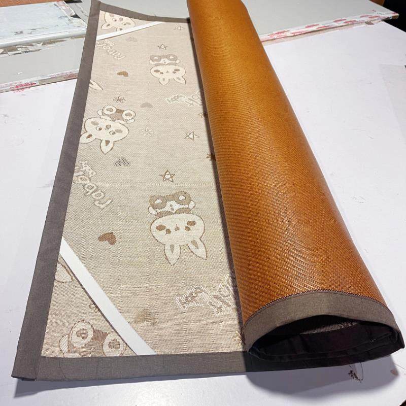 藤席软凉席冰丝席1.5米床1.8米床家用席子双面用无毛刺透气可折叠