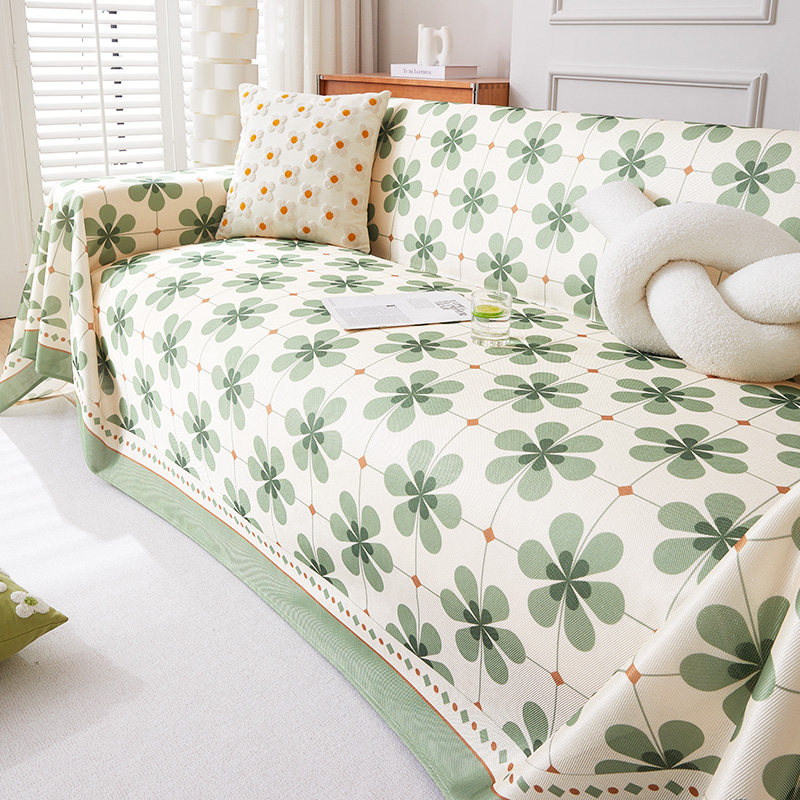 冰丝沙发盖布巾夏季流行新款2024沙发套罩一体式沙发凉垫全包防滑,居家布艺,沙发垫,淘宝优惠券,粉丝福利购,淘宝优惠卷