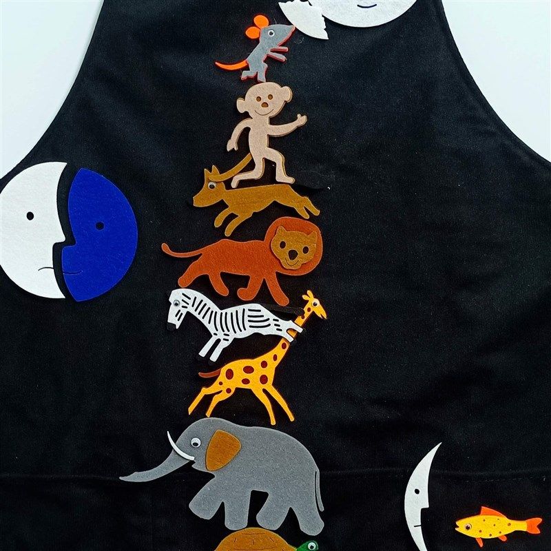 贴贴剧场月亮教师教具的道具故事布偶表演毛毡味道,绘本,玩具/童车/益智/积木/模型,手工创意粘贴类,淘宝优惠券,粉丝福利购,淘宝优惠卷