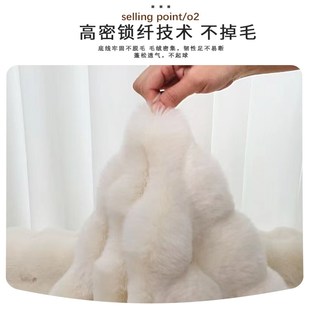 奶油风泡泡绒地毯卧室牀边毛绒毯客厅飘窗沙发毛毯衣帽间地垫 新款