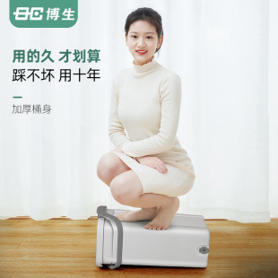 博生懒人拖把平板家用干湿两用免手洗挤水拖布桶瓷砖一拖地神器净