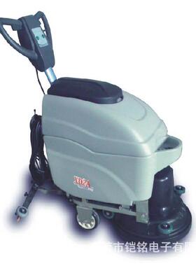 皓天牌洗地吸干机XD2A电线式手推洗地机小型地面清洗机