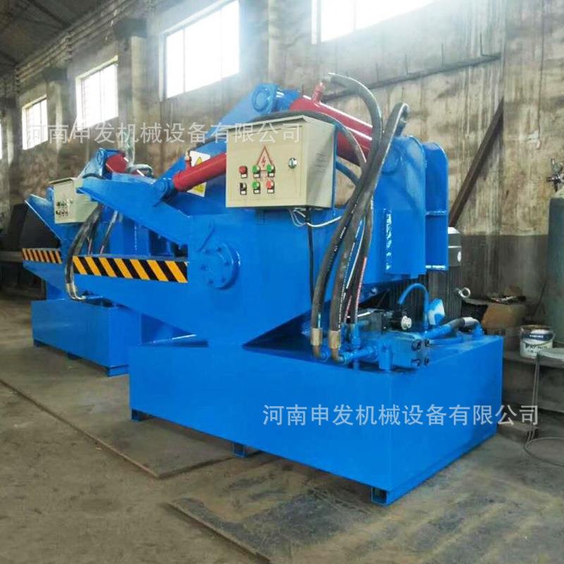 工地杂乱钢筋剪断机钢管槽钢液压剪断机废旧铁丝网钢丝鳄鱼剪