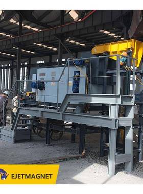 绿色工厂分选设备涡电流分选机有色金属杂物分离机