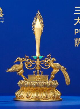 摆件剑文殊15摆件剑.纯铜文殊智慧5cm