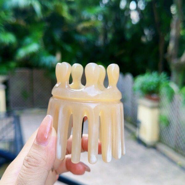 牛角头疗梳洗头疗梳按摩头部经络疏通改善睡眠头皮白发掉发脱发,家庭/个人清洁工具,梳子/化妆梳/按摩梳,淘宝优惠券,粉丝福利购,淘宝优惠卷