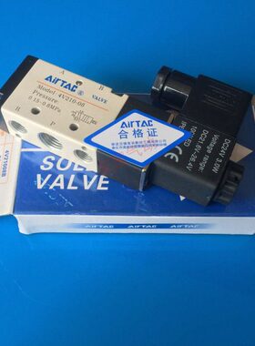 150-通 4010V21-4VV38亚德客电磁阀电阀 -0441气动位磁五10原装二