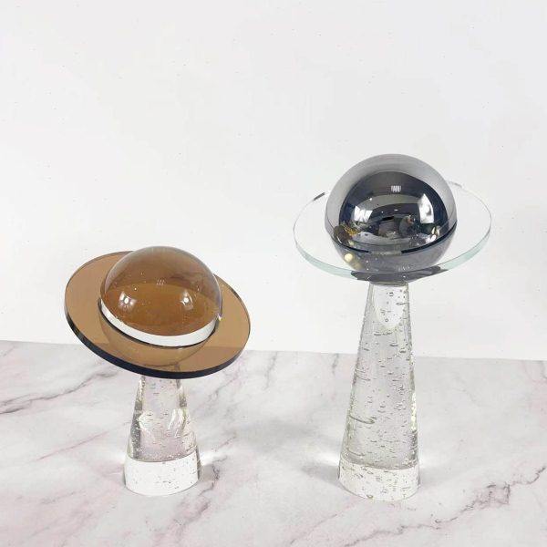 现简约欧式水晶玻璃星球摆件书镇创意摆设样板房软装饰品,饰品/流行首饰/时尚饰品新,摆件,淘宝优惠券,粉丝福利购,淘宝优惠卷