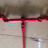 捆绑紧钩链条货车链紧紧线棘轮双铁链拉紧器器钢索锁收器固定器链