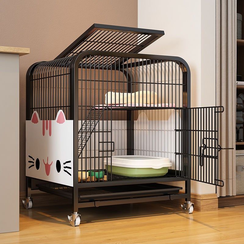 猫笼家用不占地猫厕一体小户型别墅猫屋猫窝爬架宠物室内猫咪笼子,宠物/宠物食品及用品,猫笼子/猫别墅,淘宝优惠券,粉丝福利购,淘宝优惠卷
