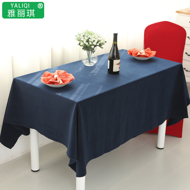 定制酒店桌布会议桌布会议室桌布台呢台泥办公桌布长方形厚台布