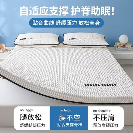 乳胶床垫家用软垫床褥垫可折叠卧室褥子单人租房隔脏垫被垫褥