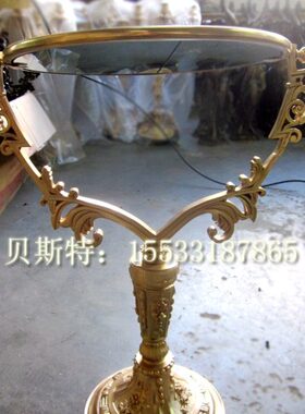 镜子 仿古纯铜镜 古典家居 化妆镜 工艺黄铜镜子 样板间装饰