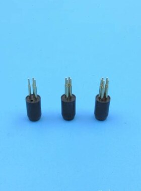 φ6*19mm进口黑色圆形3脚TO18/4脚TO56/5脚TO46激光二极管测试座