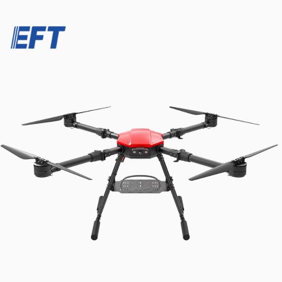 EFT翼飞特四轴16公斤载重无人机机架+X9动力套装易组装多用途挂载