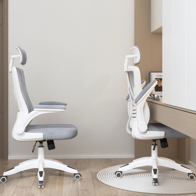 学习椅子电脑家用办公椅少年座椅中学生久坐舒适书桌椅人体工学