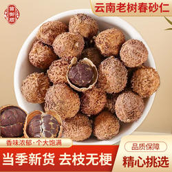 云南山野货文山阳春砂仁好沙仁干果搭中药材陈皮煲汤香料泡水无硫