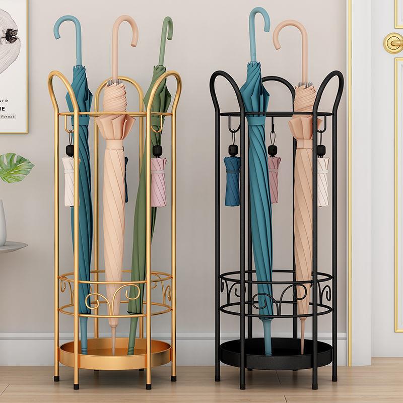 圆形雨伞架收纳架家用酒店大堂商用雨伞桶进门口挂放装伞置物架