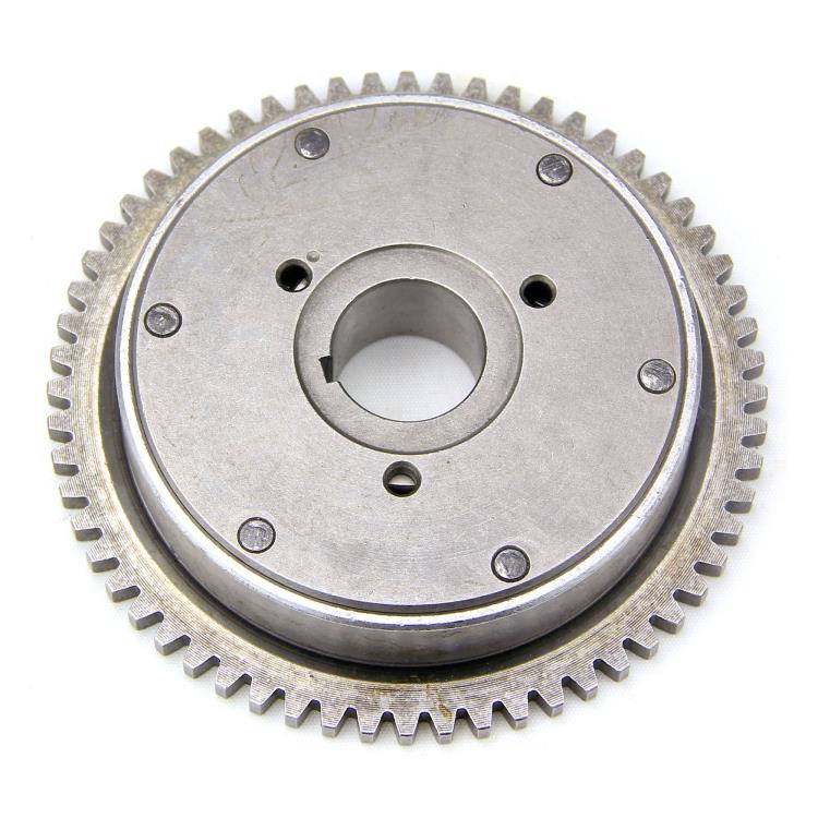 高性能豪迈GY6 125/150启动盘 超越离合器 改装多滚珠启动离合器