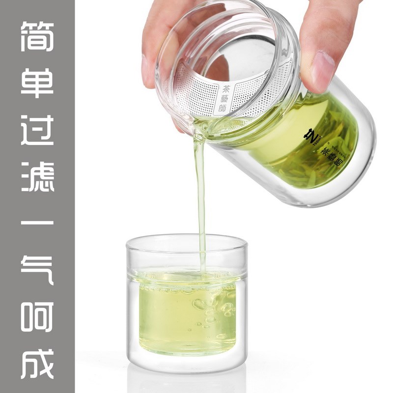 茶艺师艺350一壶两杯旅行茶具套装便携式包随身304月牙茶壶泡茶杯