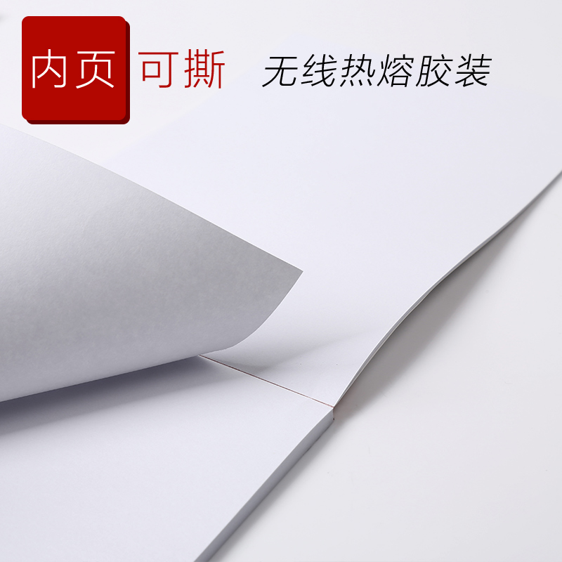 强林便签本加厚白纸便笺小本子可撕草稿本便条纸小册子便利本学生