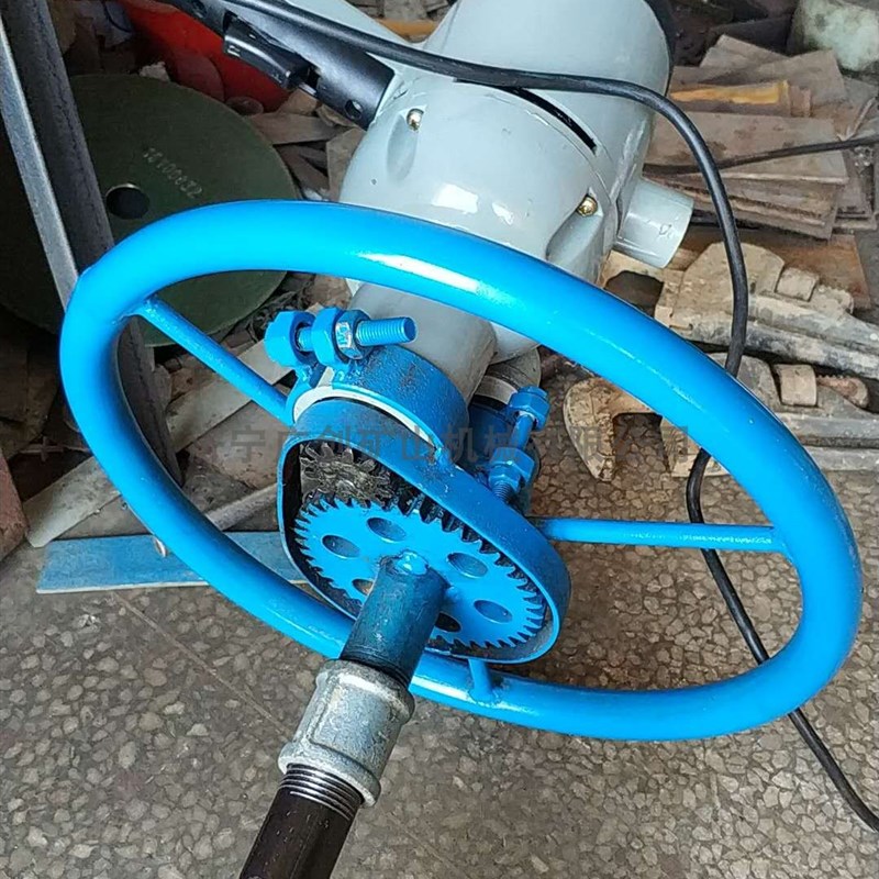 钻井机 打井机 220v手持圆盘打井机 小型钻机 家庭吃水农田灌溉