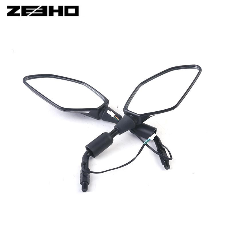 ZEEHO电动车原厂配件极核AE5ipro后视镜总成 倒车镜 反光镜
