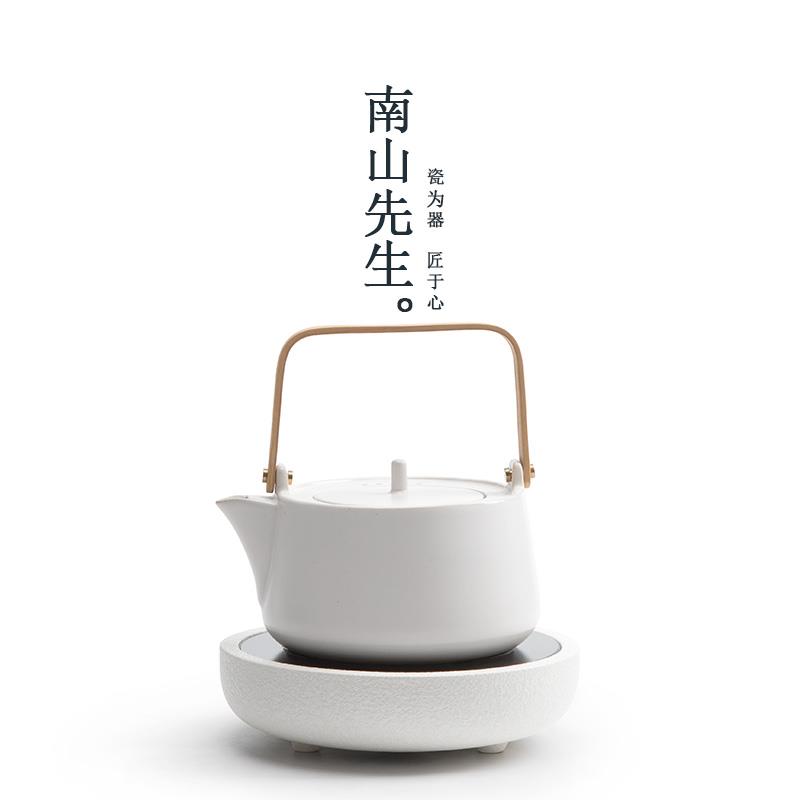 WBZ7 天机镜电陶炉家用煮茶器茶炉烧水壶陶瓷煮茶壶套装