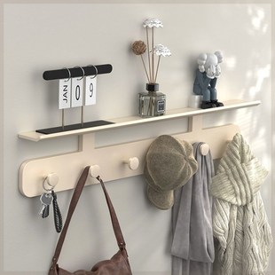 入户玄关挂衣架墙上壁挂式多功能衣帽钩子钥匙挂钩免打孔创意排钩