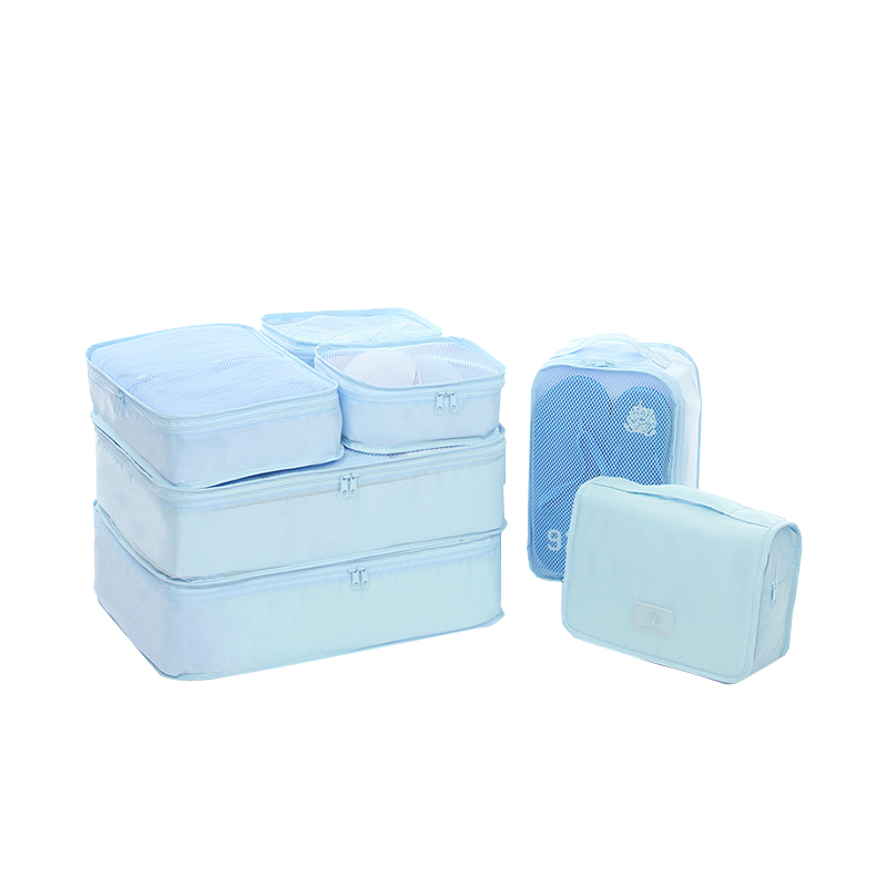 旅行收纳袋套装便携行李箱整理袋衣物收纳包旅游收纳分类袋整理包