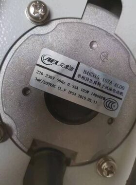 AAL100-15E艾B4-品定制弗洛相异步外风扇3货电动机07发单天25转子