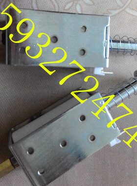 220长WDC自动Z电磁铁32 贯通 12V3  MM 撞击24V4V复位推拉式程行