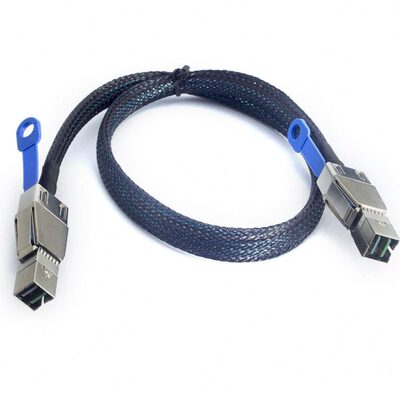 MINI SAS HD SFF-8644转8644不带IC HD8643接点高速服务器连接器