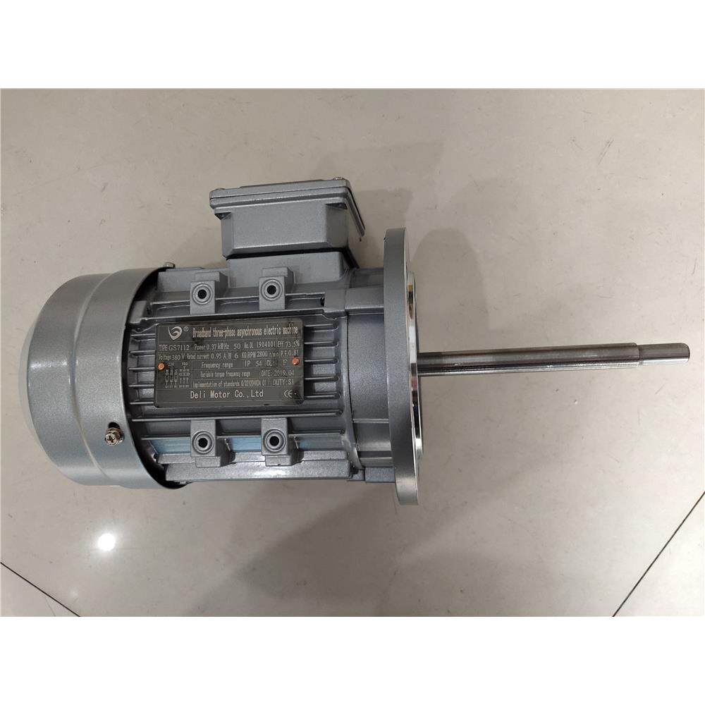 DELI减速电机GS7112GS7124GS8024立式长轴马达烤箱高温