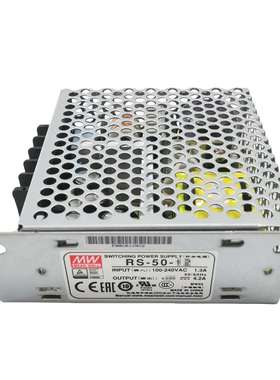 MEANWELL明纬电源RS-50-3.350W3.3V单组输出开关电源