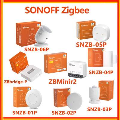 SONOFF Zigbee系列传感器SNZB-06P SNZB-01P SNZB-02P ZBminir2