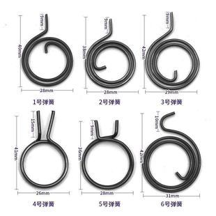 防盗门复位扭簧绣钢大门锁具配件门锁把手簧弹通用防盗锁弹簧大全