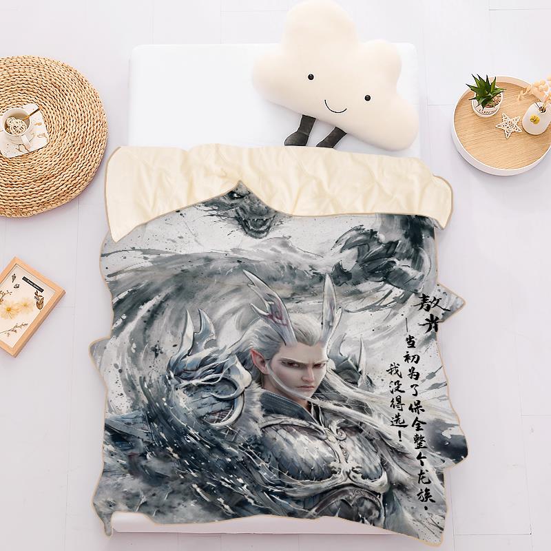哪吒电影夏凉被卧室儿童春秋被夏季薄被子可机洗学生出租屋空调被