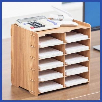 桌面A5文件柜票据收纳盒快递单整理架入库单据收纳柜凭证收纳架