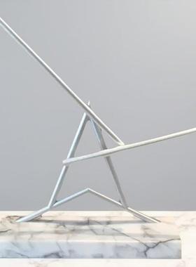 创意混沌摆件永动机仪不停止科技摇摆器办公室桌面牛顿摆轻奢高端