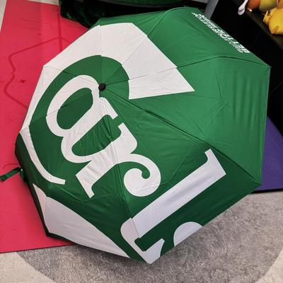 海尼根半自动太阳雨伞嘉士伯晴雨两用男女折叠防晒紫外线黑胶
