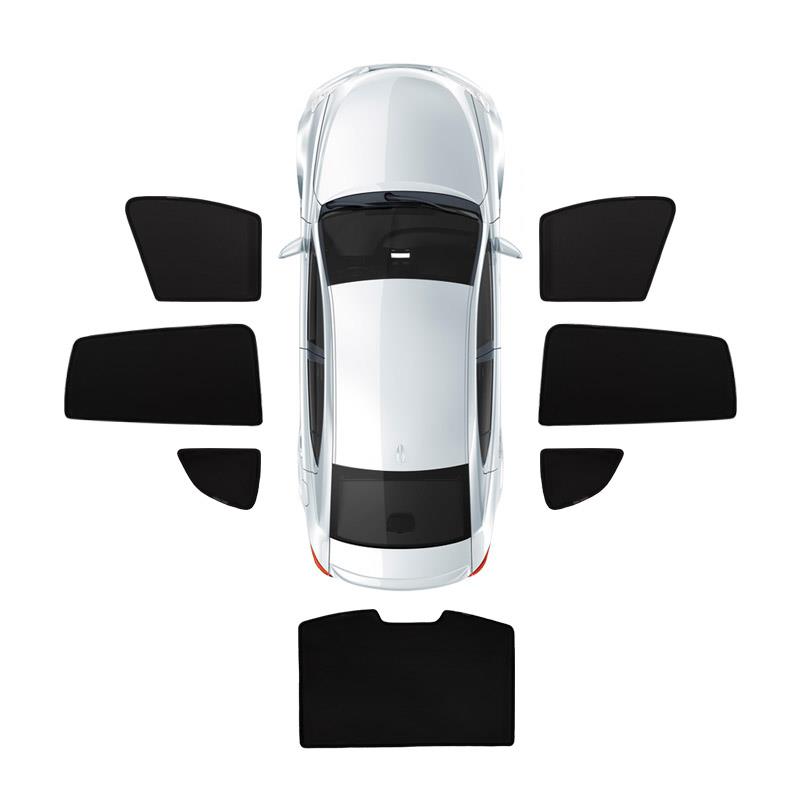 零跑C16专用遮阳帘汽车磁吸式网纱窗帘防蚊虫侧窗帘防晒隔热前挡