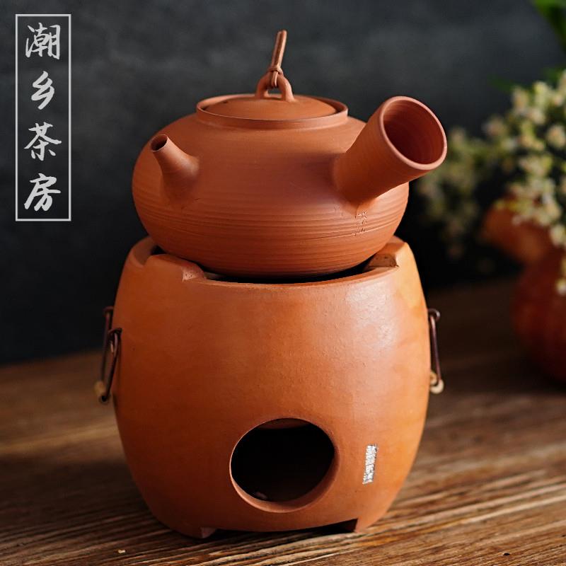 潮乡茶房 红泥小火炉炭炉红泥炉木炭炉 闽西副榜炉童文宋制茶炉子