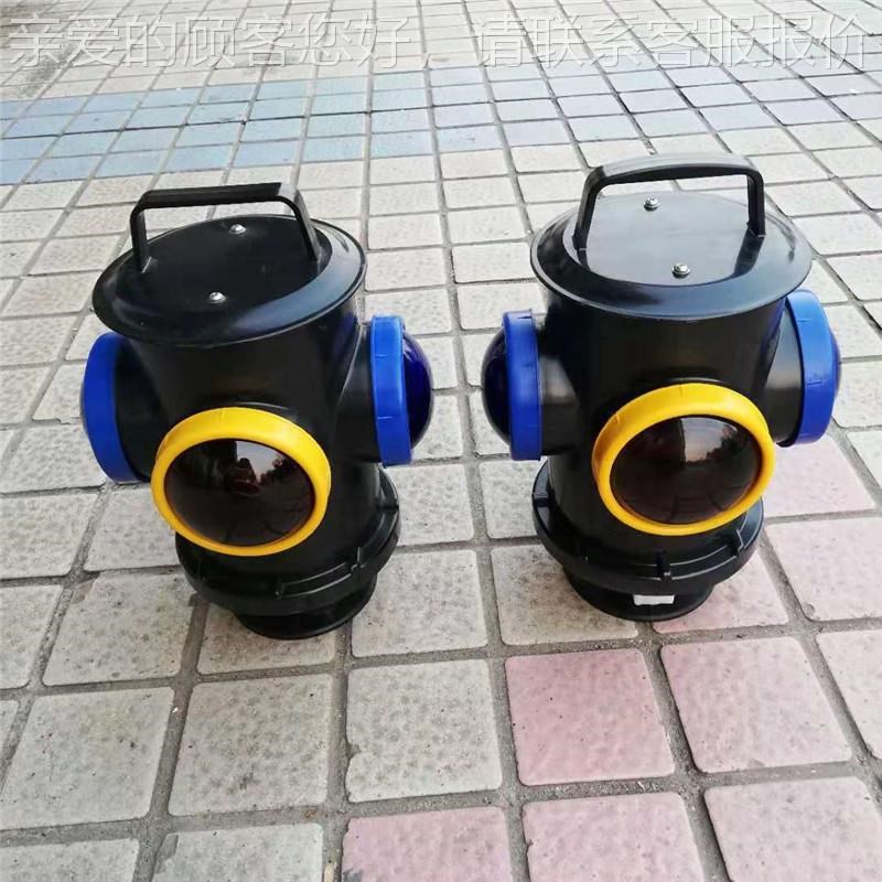 红色白天色号黑亮白天不亮充电t式S信号HJCD-6灯 AB塑料材质注塑