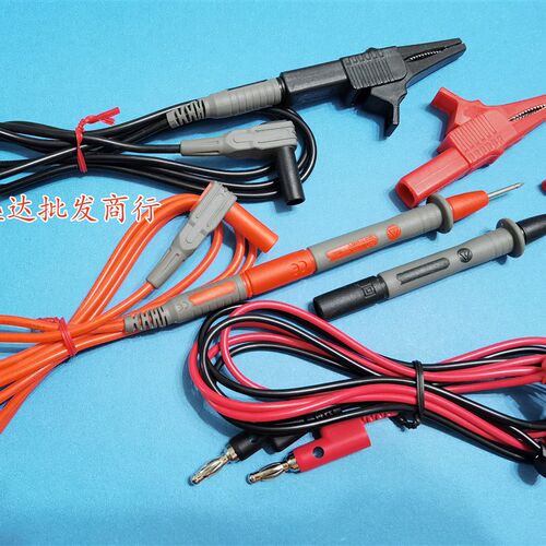 VC890D/UT890C/F15B/F17B /F18B/F289多用途万用电表表笔鳄鱼夹钩